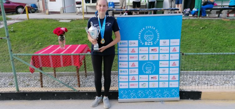 JANJA ROJ DRŽAVNA PRVAKINJA V NATANČNEM ZBIJANJU